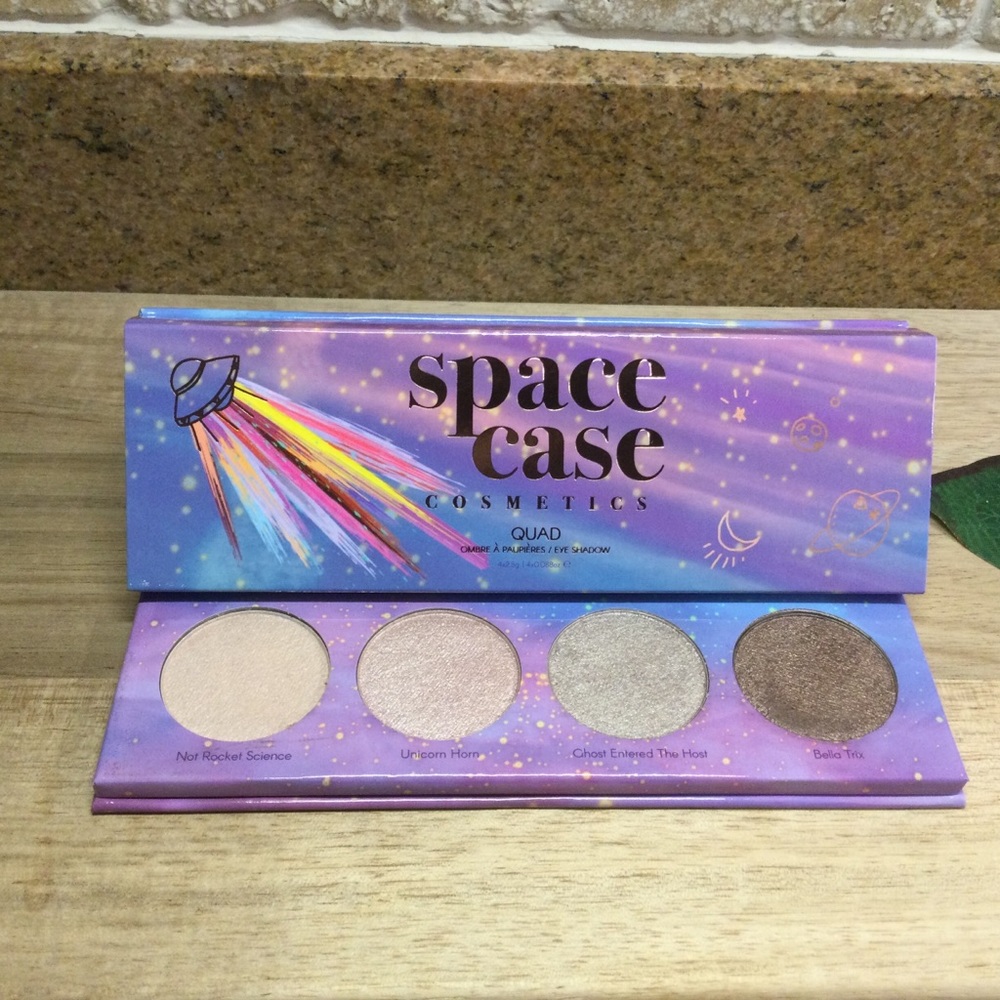 New Space Case Cosmetics Quad Eye Shadow Palette